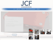 Tablet Screenshot of jcfengineering.co.uk